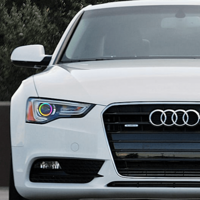 Audi A5 Multicolor Halo Kit (2007-2013) – Custom Multicolor LED Lighting by RGB Halo Kits