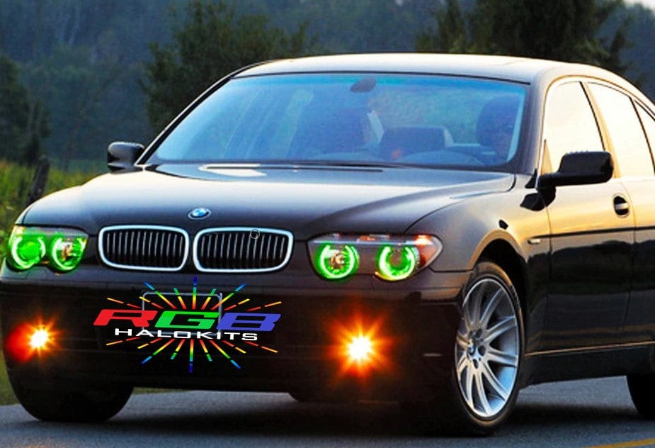 BMW 7 Series Multicolor Halo Kit (2006-2008) – Custom Multicolor LED Lighting by RGB Halo Kits