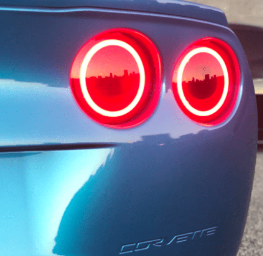 Chevrolet C6 Corvette Tail Light Multicolor Halo Kit (2005-2013) – Custom Multicolor LED Lighting by RGB Halo Kits