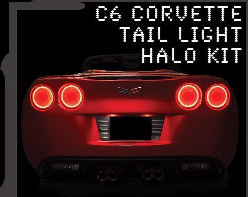 Chevrolet C6 Corvette Tail Light Multicolor Halo Kit (2005-2013) – Custom Multicolor LED Lighting by RGB Halo Kits