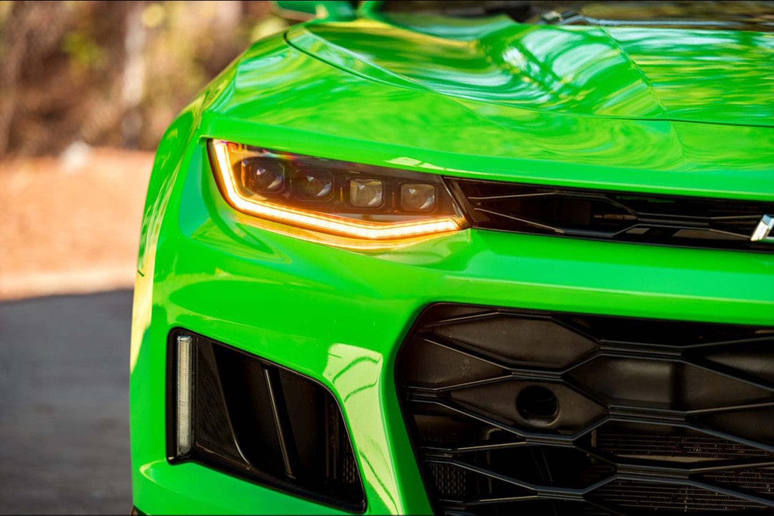 Chevrolet Camaro: LED Headlights (2016 - 2018) | XB – Custom Multicolor LED Lighting by RGB Halo Kits