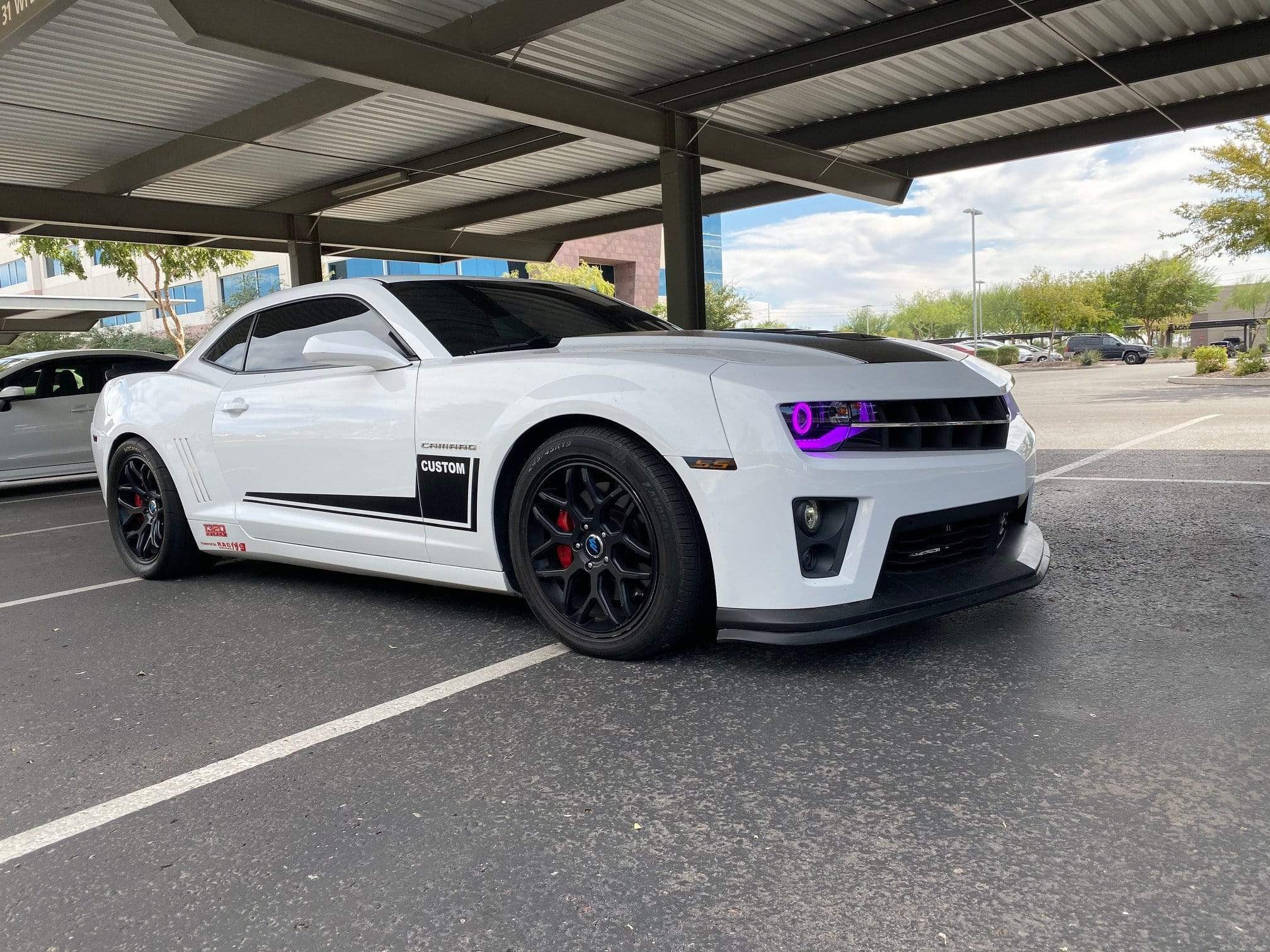 Chevrolet Camaro: Multicolor Flow Series Headlights (2010-2013) – Custom Multicolor LED Lighting by RGB Halo Kits