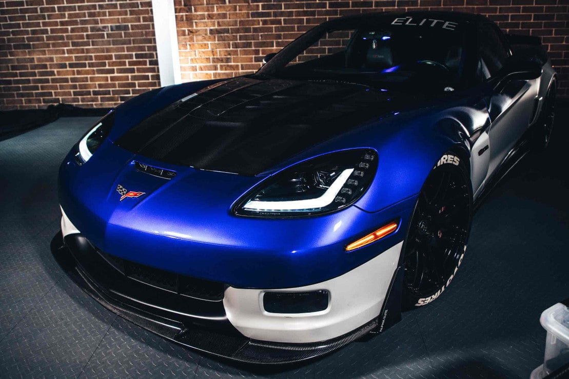 Chevrolet Corvette: LED Headlights (2005 - 2013) | XB – Custom Multicolor LED Lighting by RGB Halo Kits