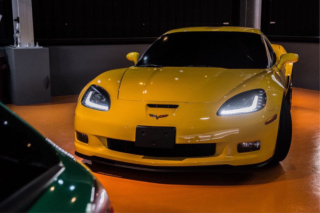 Chevrolet Corvette: LED Headlights (2005 - 2013) | XB – Custom Multicolor LED Lighting by RGB Halo Kits