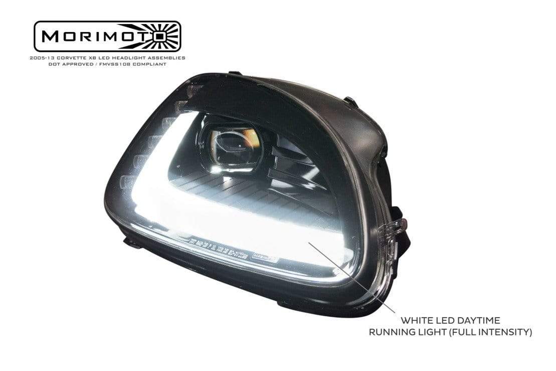 Chevrolet Corvette: LED Headlights (2005 - 2013) | XB – Custom Multicolor LED Lighting by RGB Halo Kits