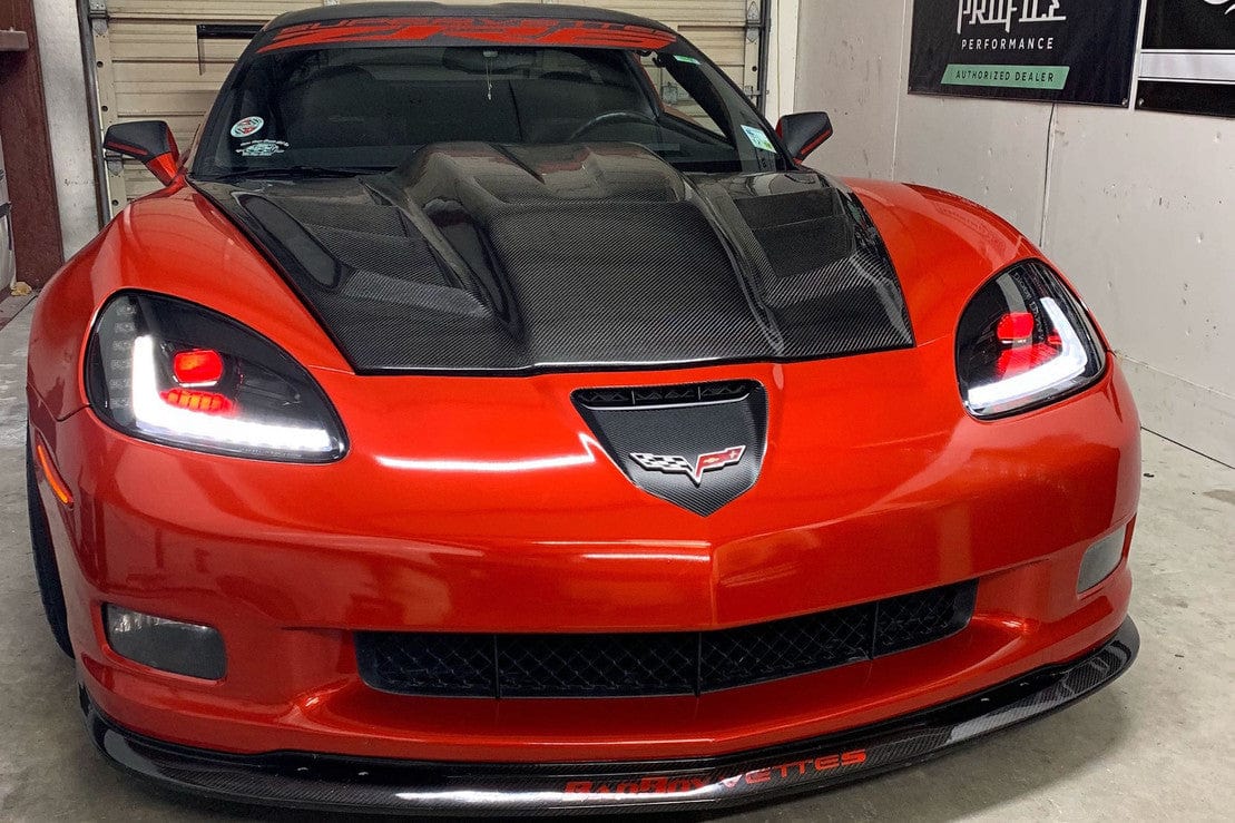 Chevrolet Corvette: LED Headlights (2005 - 2013) | XB – Custom Multicolor LED Lighting by RGB Halo Kits