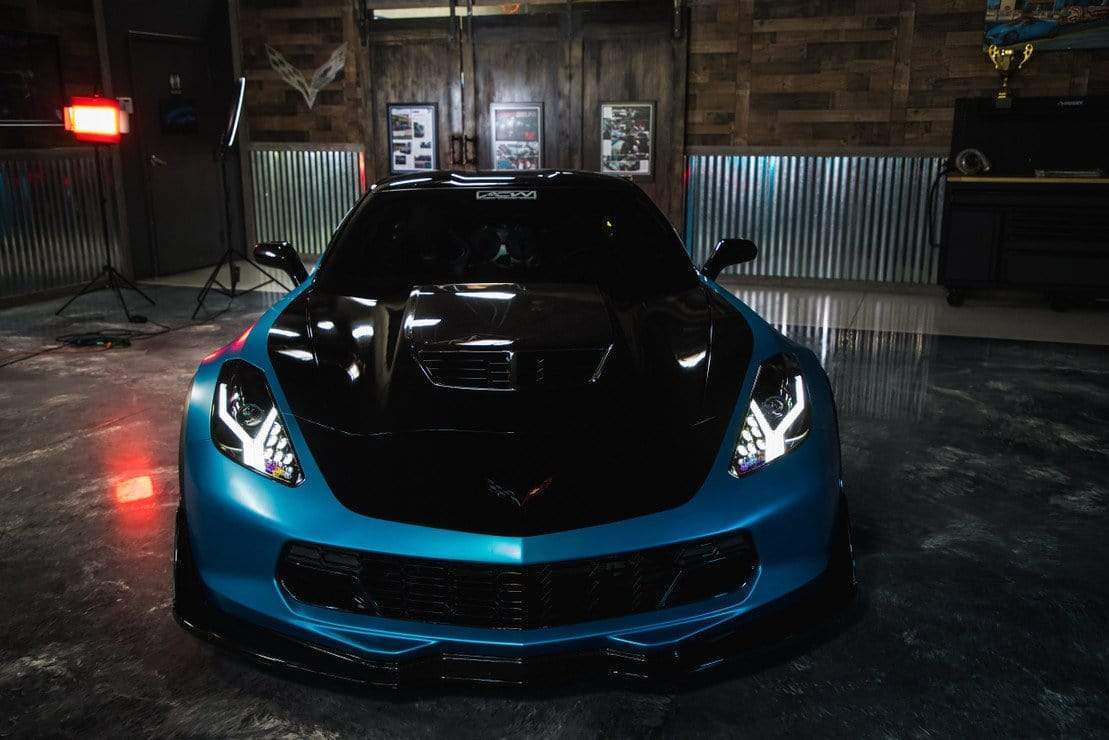 Chevrolet Corvette: LED Headlights (2014 - 2019) | XB – Custom Multicolor LED Lighting by RGB Halo Kits