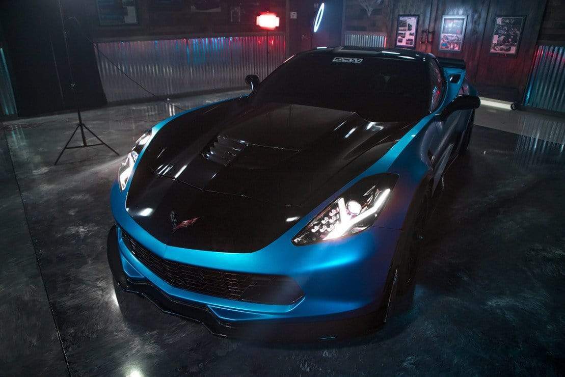 Chevrolet Corvette: LED Headlights (2014 - 2019) | XB – Custom Multicolor LED Lighting by RGB Halo Kits