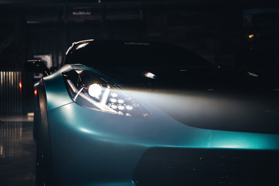 Chevrolet Corvette: LED Headlights (2014 - 2019) | XB – Custom Multicolor LED Lighting by RGB Halo Kits