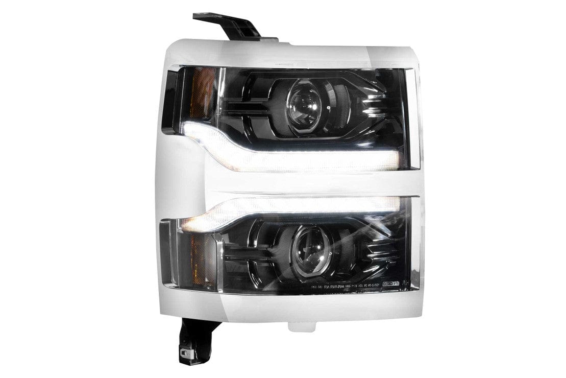 Chevrolet Silverado 1500: Headlights (2014 - 2015) | XB – Custom Multicolor LED Lighting by RGB Halo Kits