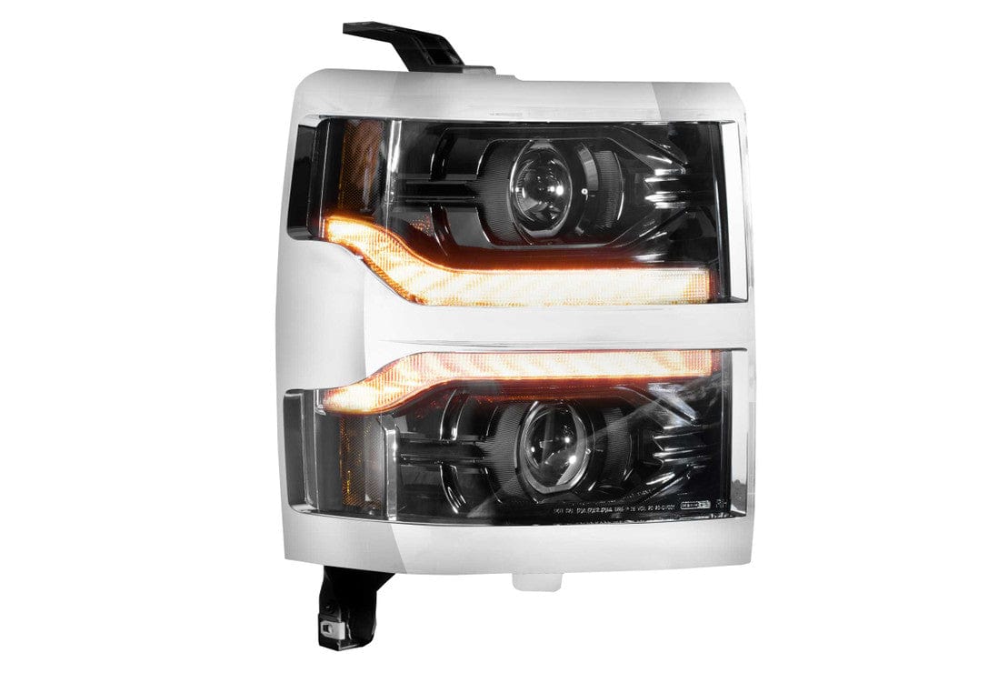 Chevrolet Silverado 1500: Headlights (2014 - 2015) | XB – Custom Multicolor LED Lighting by RGB Halo Kits