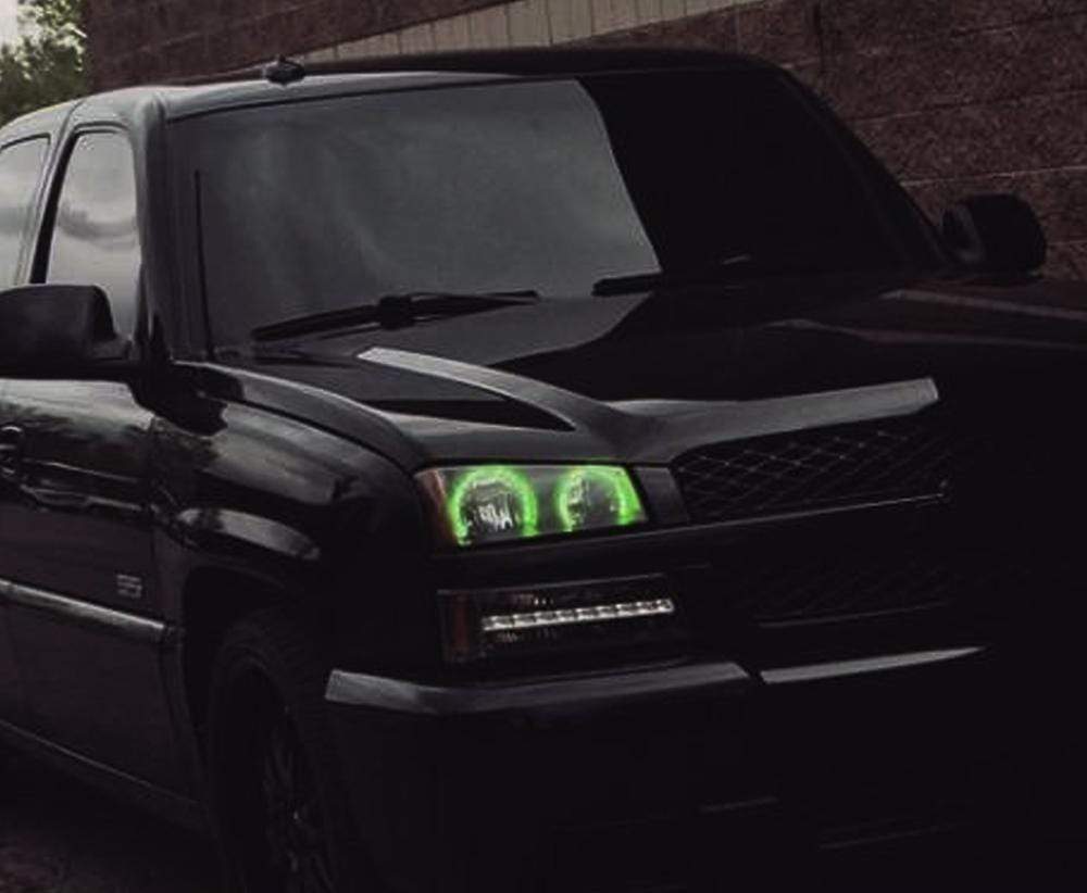 Chevrolet Silverado (Half Moon) Multicolor Halo Kit (2003-2006) – Custom Multicolor LED Lighting by RGB Halo Kits