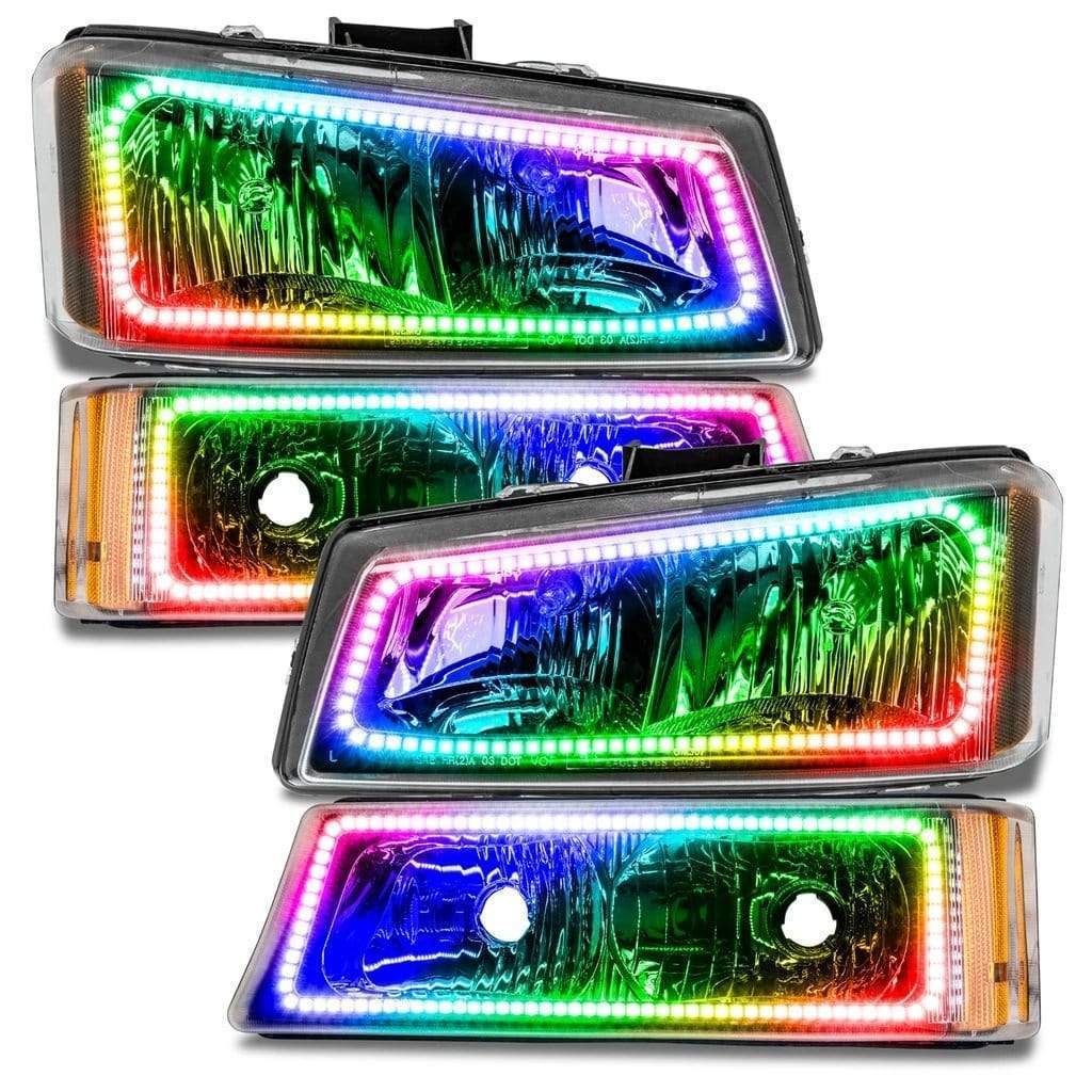 Chevrolet Silverado Multicolor Flow Halo Kit (2003-2006) – Custom Multicolor LED Lighting by RGB Halo Kits