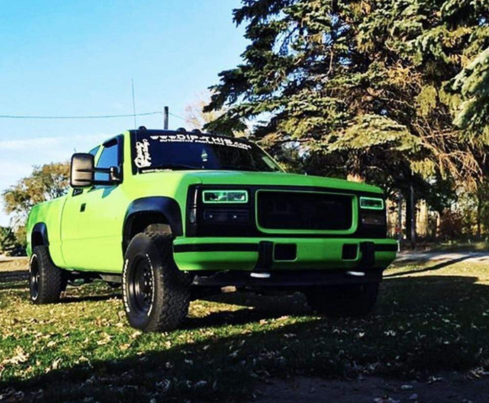 Chevrolet Silverado Multicolor Halo Kit (Upper Halos Only 1989-1999) – Custom Multicolor LED Lighting by RGB Halo Kits