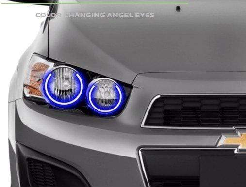 Chevrolet Sonic Multicolor Halo Kit (2012-2016) – Custom Multicolor LED Lighting by RGB Halo Kits