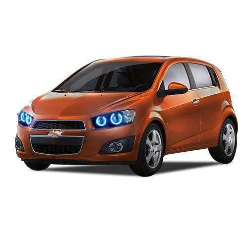 Chevrolet Sonic Multicolor Halo Kit (2012-2016) – Custom Multicolor LED Lighting by RGB Halo Kits