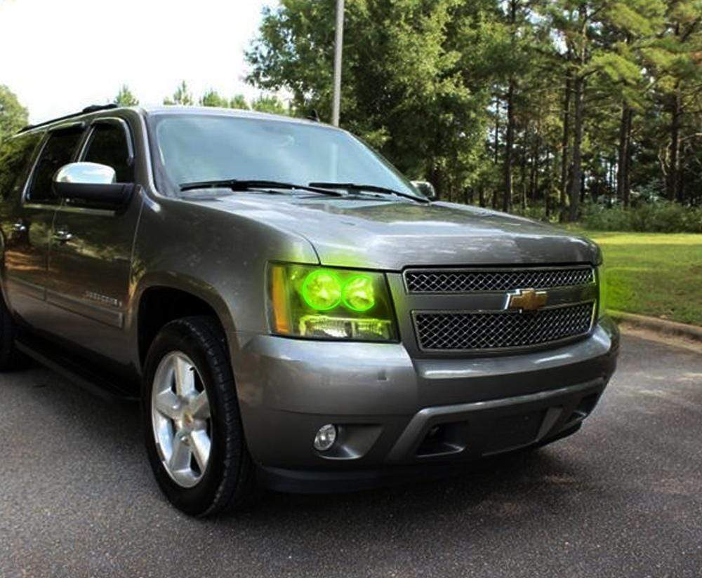 Chevrolet Suburban Multicolor Halo Kit (2007-2014) – Custom Multicolor LED Lighting by RGB Halo Kits