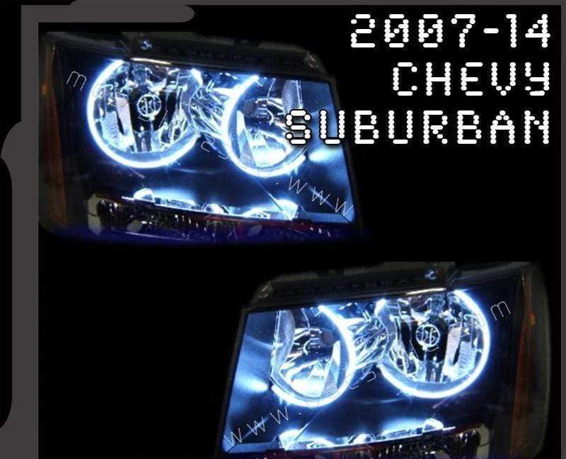 Chevrolet Suburban Multicolor Halo Kit (2007-2014) – Custom Multicolor LED Lighting by RGB Halo Kits