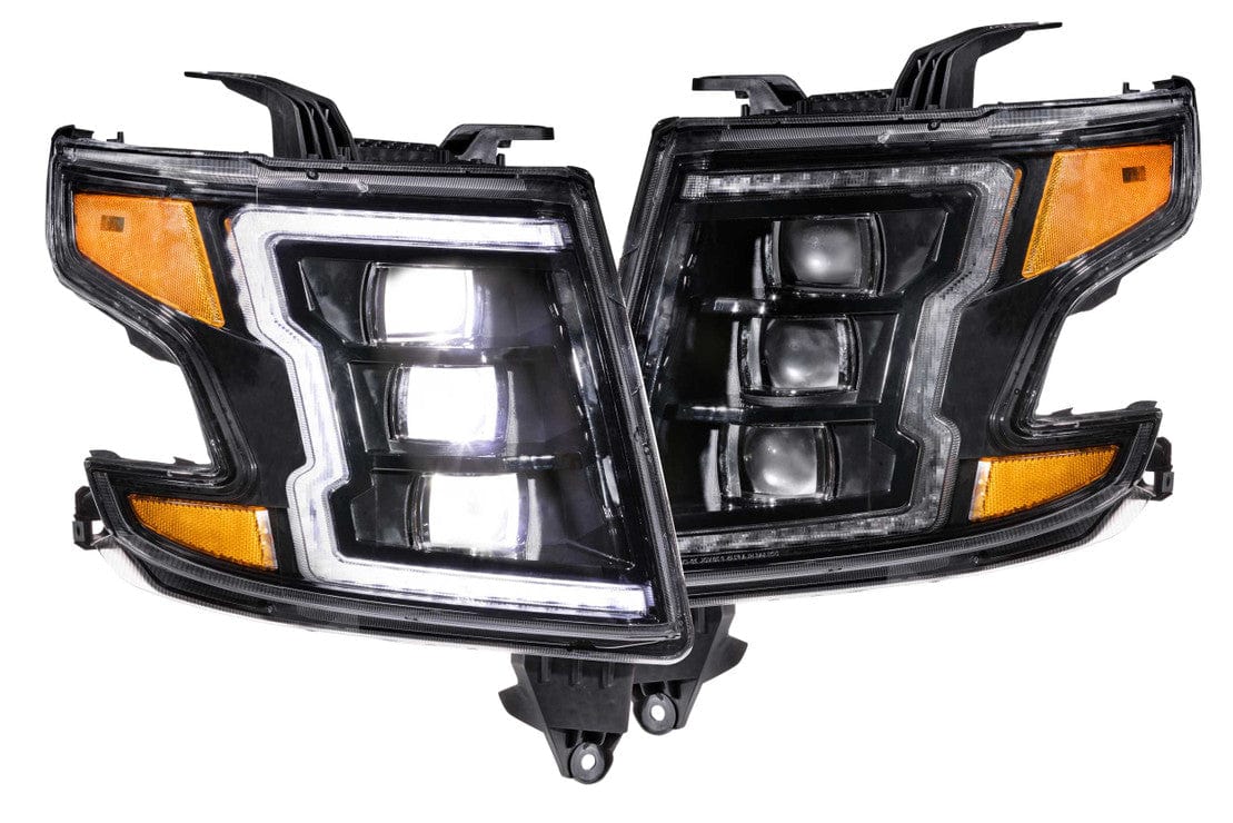Chevrolet Tahoe/Suburban: LED Headlights (2015 - 2020) | XB – Custom Multicolor LED Lighting by RGB Halo Kits