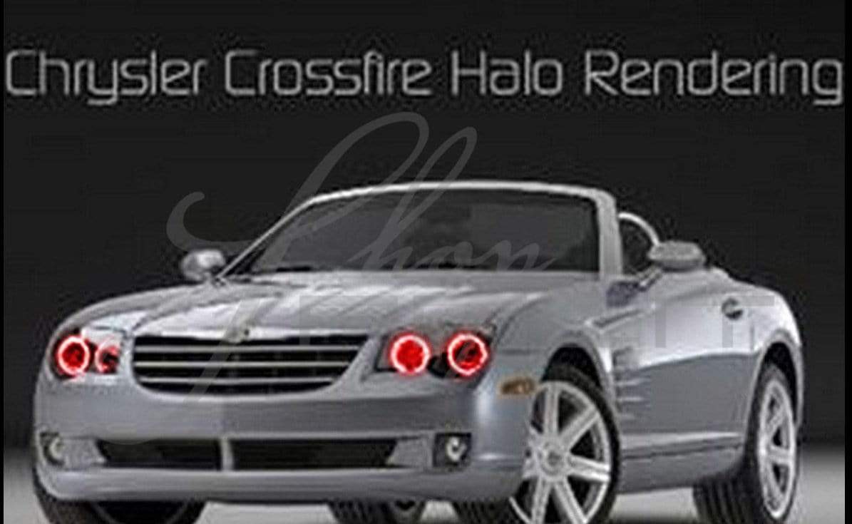 Chrysler Crossfire Multicolor Halo Kit (2005-2006) – Custom Multicolor LED Lighting by RGB Halo Kits
