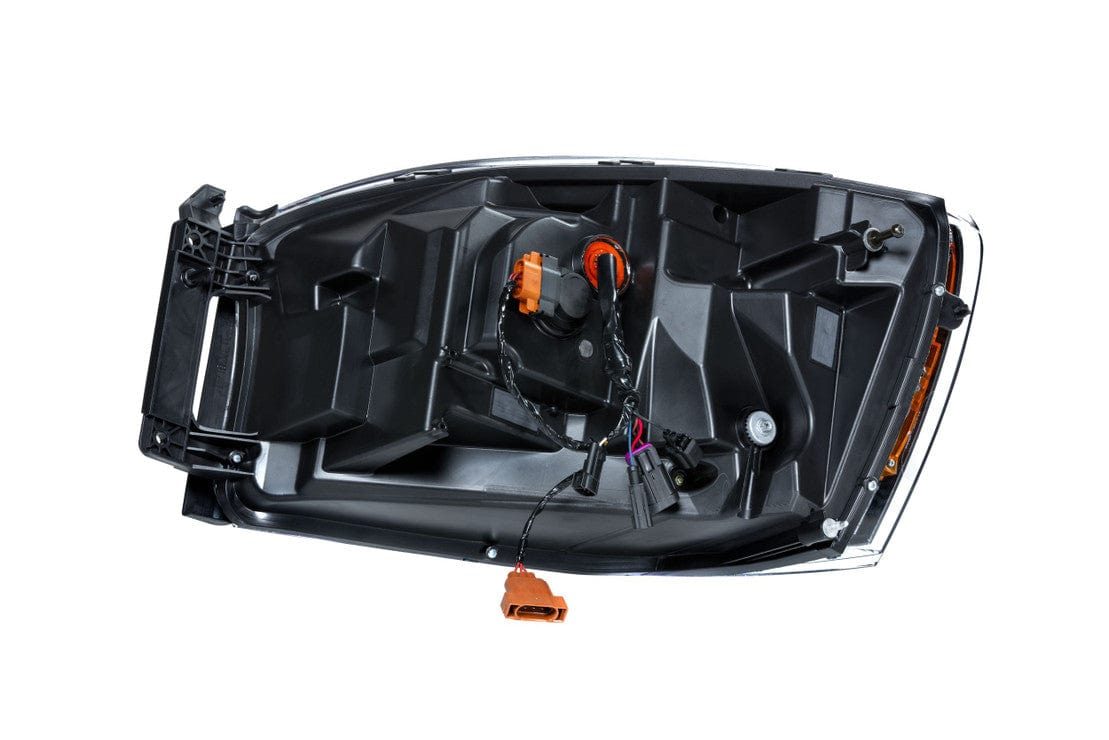 DODGE RAM: XB HYBRID LED HEADLIGHTS (2006 - 2008) | XB Hybrid – Custom Multicolor LED Lighting by RGB Halo Kits