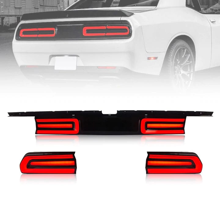 Dodge Challenger LED Tail Lights (2008-2014) – Custom Multicolor LED Lighting by RGB Halo Kits