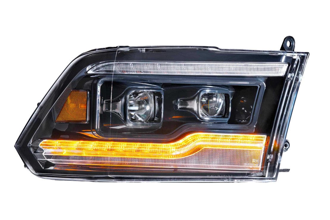 Dodge Ram: XB LED Headlights (2009 - 2018) – Custom Multicolor LED Lighting by RGB Halo Kits