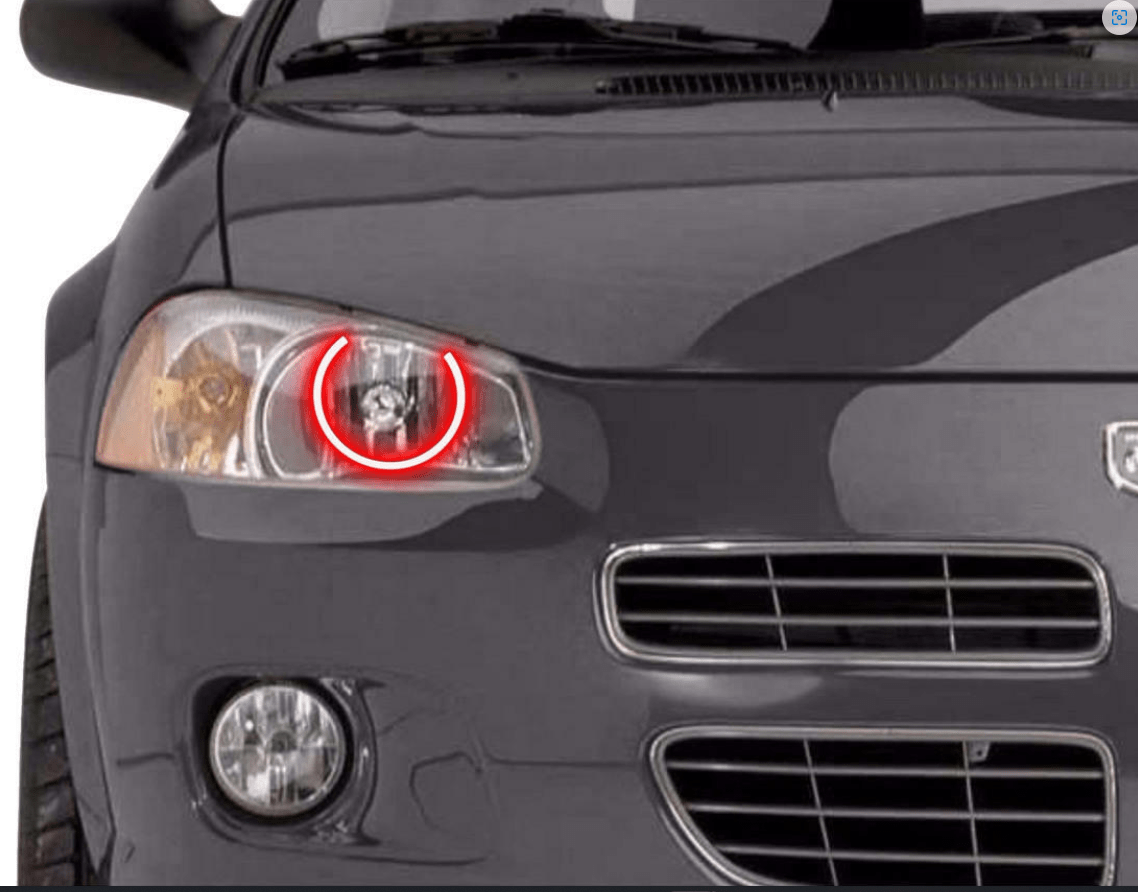 Dodge Stratus Multicolor Halo Kit (2001-2006) – Custom Multicolor LED Lighting by RGB Halo Kits
