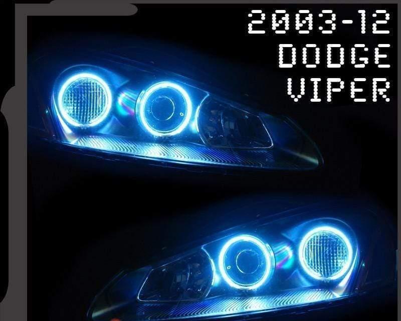Dodge Viper SRT-10 Multicolor Halo Kit (2003-2012) – Custom Multicolor LED Lighting by RGB Halo Kits