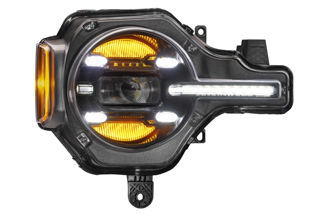 Ford Bronco: LED Headlights (2021 - 2024) | XB – Custom Multicolor LED Lighting by RGB Halo Kits