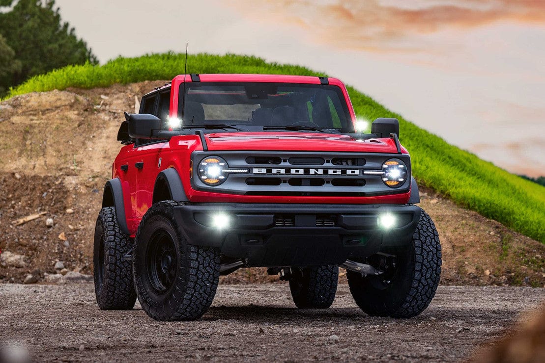 Ford Bronco: LED Headlights (2021 - 2024) | XB – Custom Multicolor LED Lighting by RGB Halo Kits