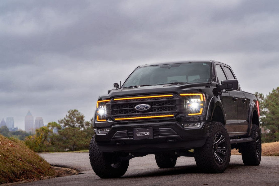 Ford F-150: LED HEADLIGHTS (2021 - 2023) | XB – Custom Multicolor LED Lighting by RGB Halo Kits
