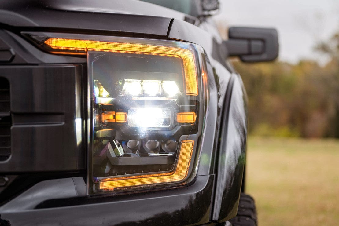 Ford F-150: LED HEADLIGHTS (2021 - 2023) | XB – Custom Multicolor LED Lighting by RGB Halo Kits