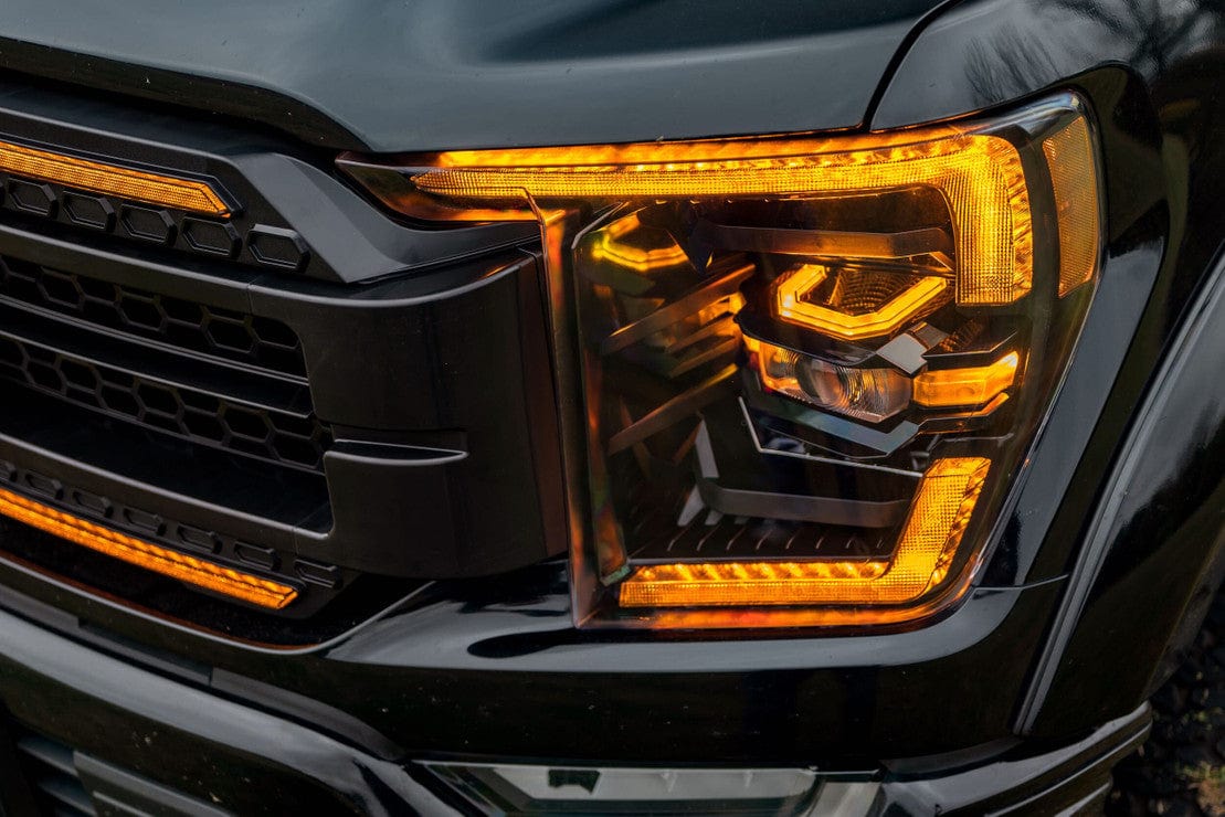 Ford F-150: LED HEADLIGHTS (2021 - 2023) | XB – Custom Multicolor LED Lighting by RGB Halo Kits