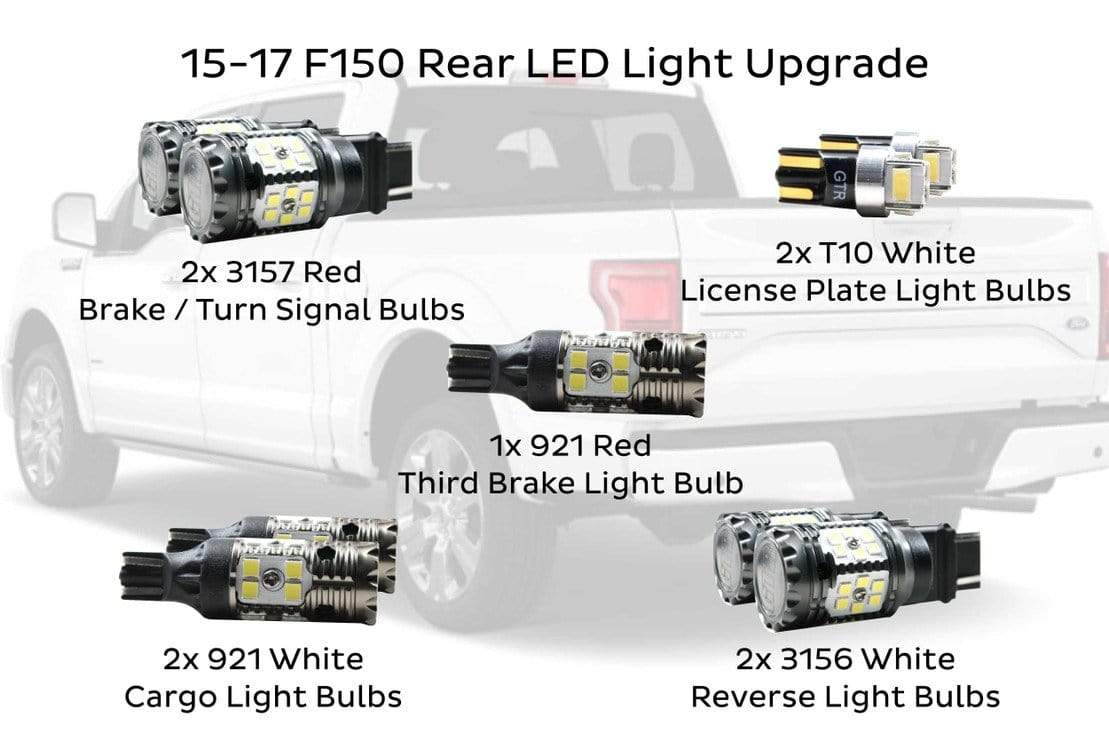 Ford F150 (15-17): LED Headlights | XB Hybrid – Custom Multicolor LED Lighting by RGB Halo Kits