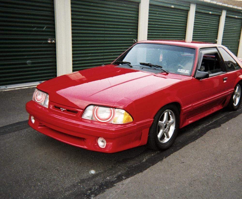 Ford Mustang Multicolor Halo Kit (1987-1993) – Custom Multicolor LED Lighting by RGB Halo Kits