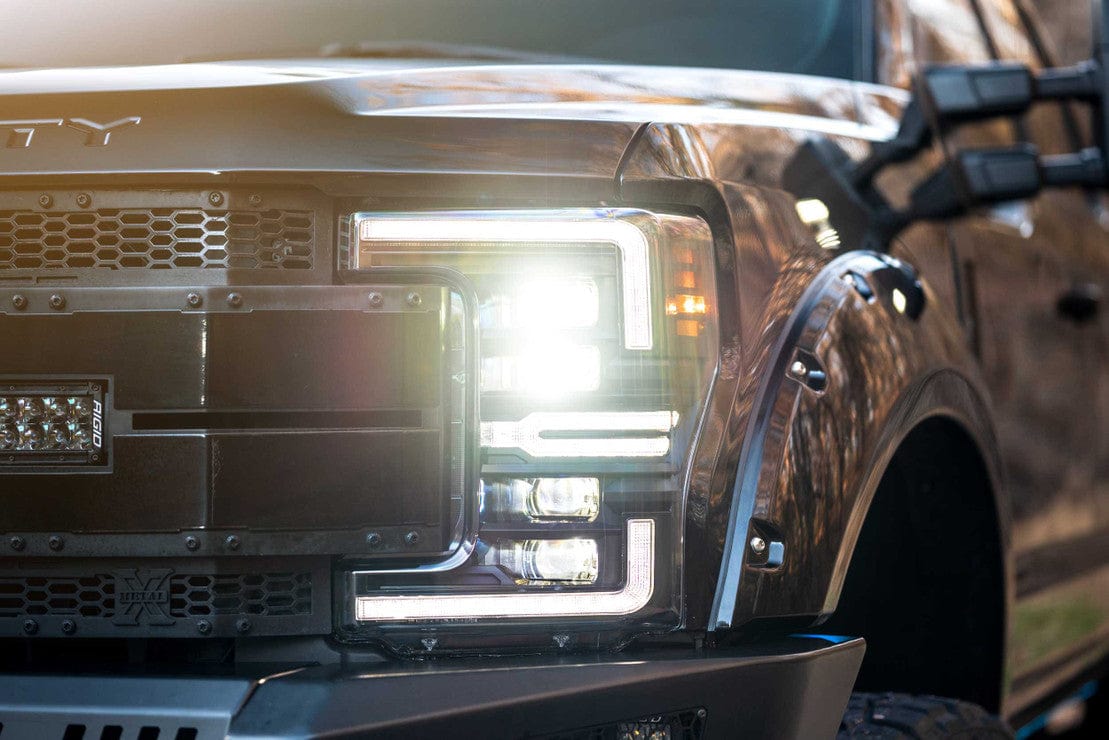 Ford Super Duty: LED HEADLIGHTS (GEN 2 2017 - 2019) | XB – Custom Multicolor LED Lighting by RGB Halo Kits