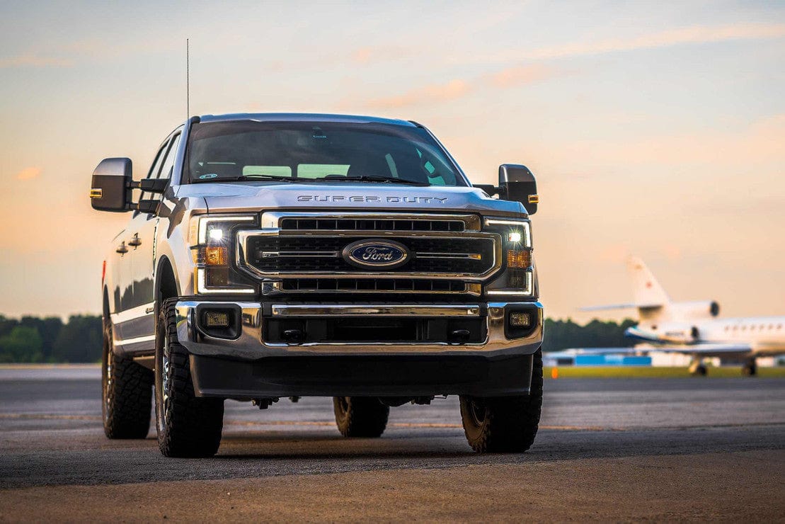 Ford Super Duty: LED Headlights (2020-2022) | XB Hybrid – Custom Multicolor LED Lighting by RGB Halo Kits