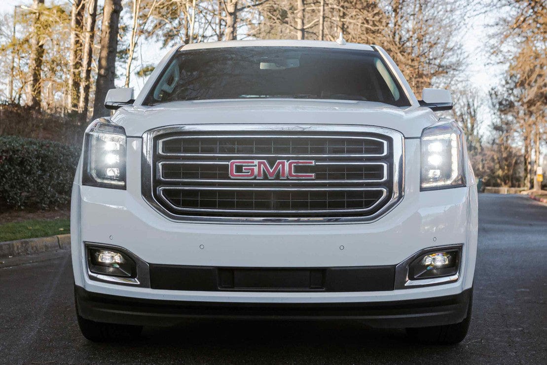 GMC Yukon (15-20): LED Headlights (2015 - 2020) | XB – Custom Multicolor LED Lighting by RGB Halo Kits