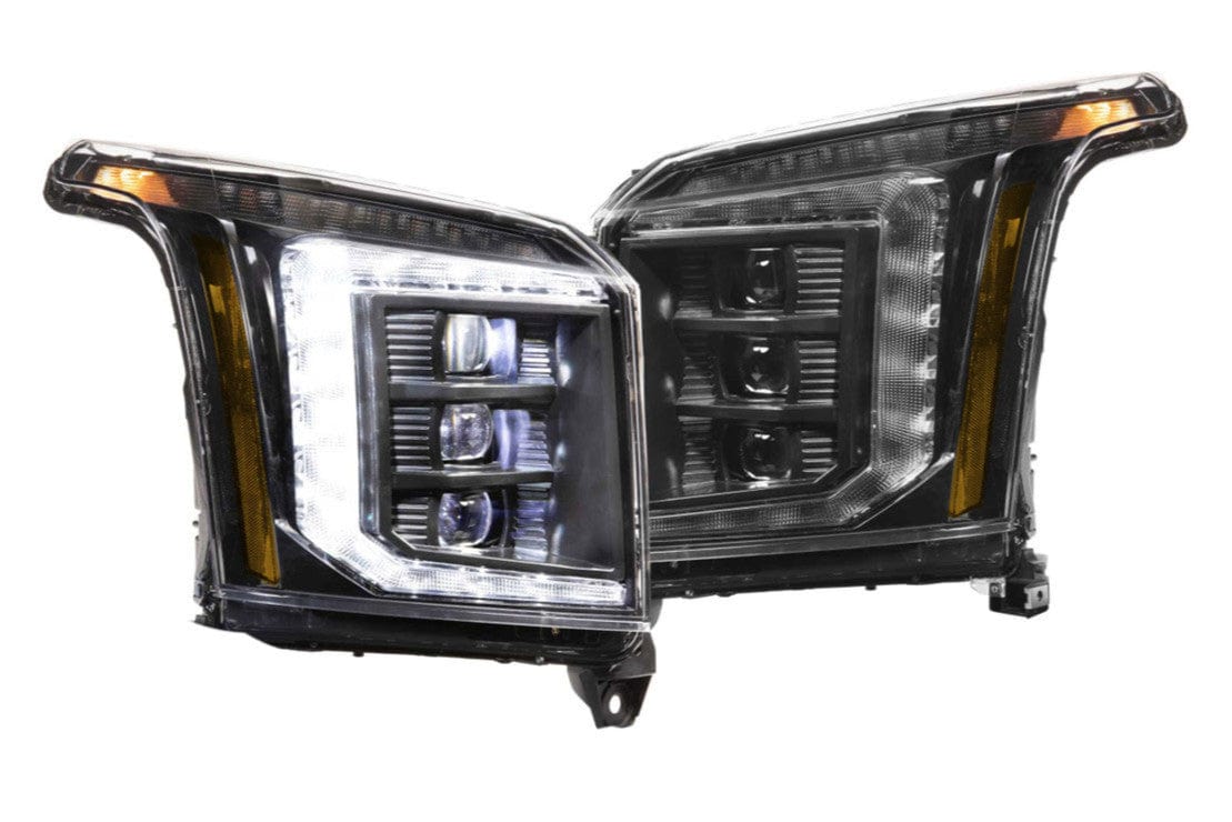 GMC Yukon (15-20): LED Headlights (2015 - 2020) | XB – Custom Multicolor LED Lighting by RGB Halo Kits