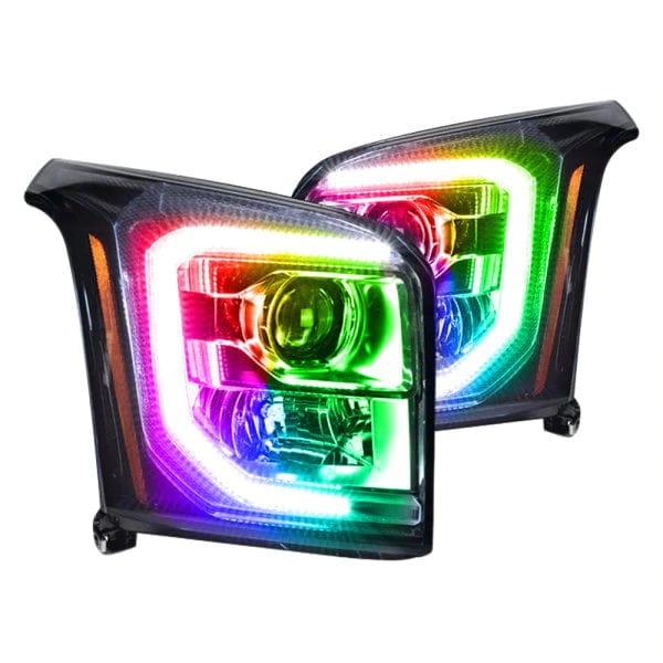 GMC Yukon Multicolor Flow Series Halo Kit (2015-2018) – Custom Multicolor LED Lighting by RGB Halo Kits