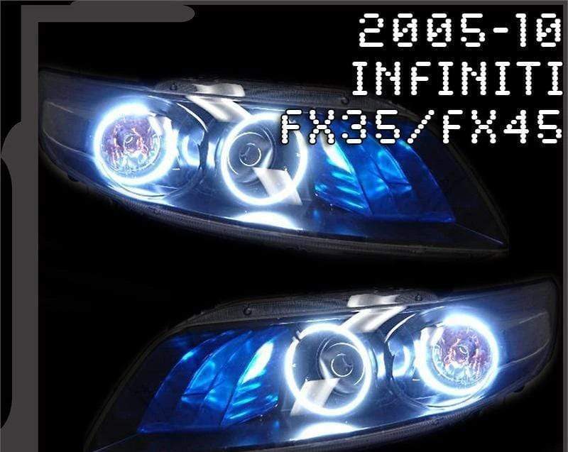 Infiniti FX35/FX45 Multicolor Halo Kit (2005-2010) – Custom Multicolor LED Lighting by RGB Halo Kits