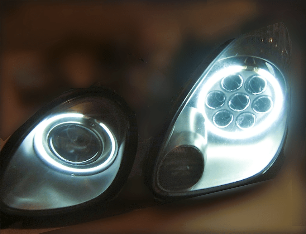 Infiniti Q45 Sedan Multicolor Halo Kit (2003-2006) – Custom Multicolor LED Lighting by RGB Halo Kits