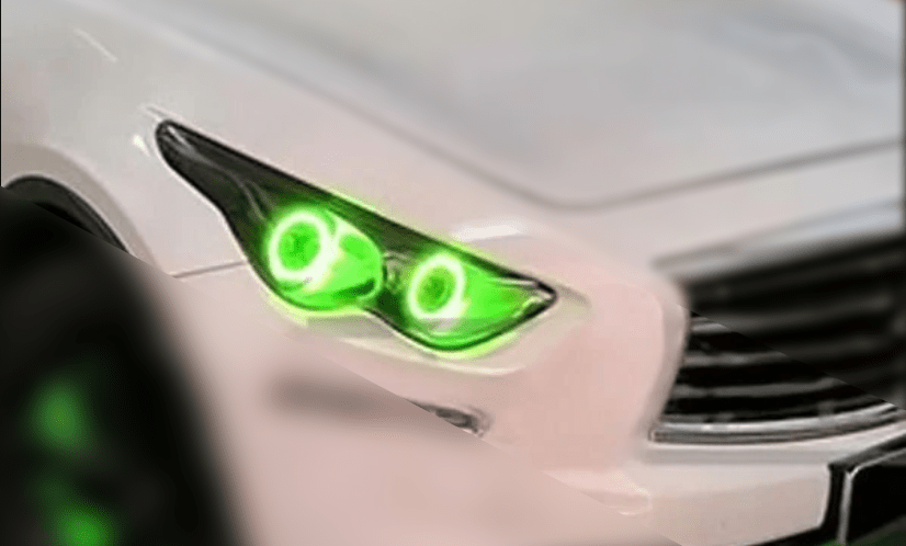 Infiniti QX70 Multicolor Halo Kit (2009-2015) – Custom Multicolor LED Lighting by RGB Halo Kits