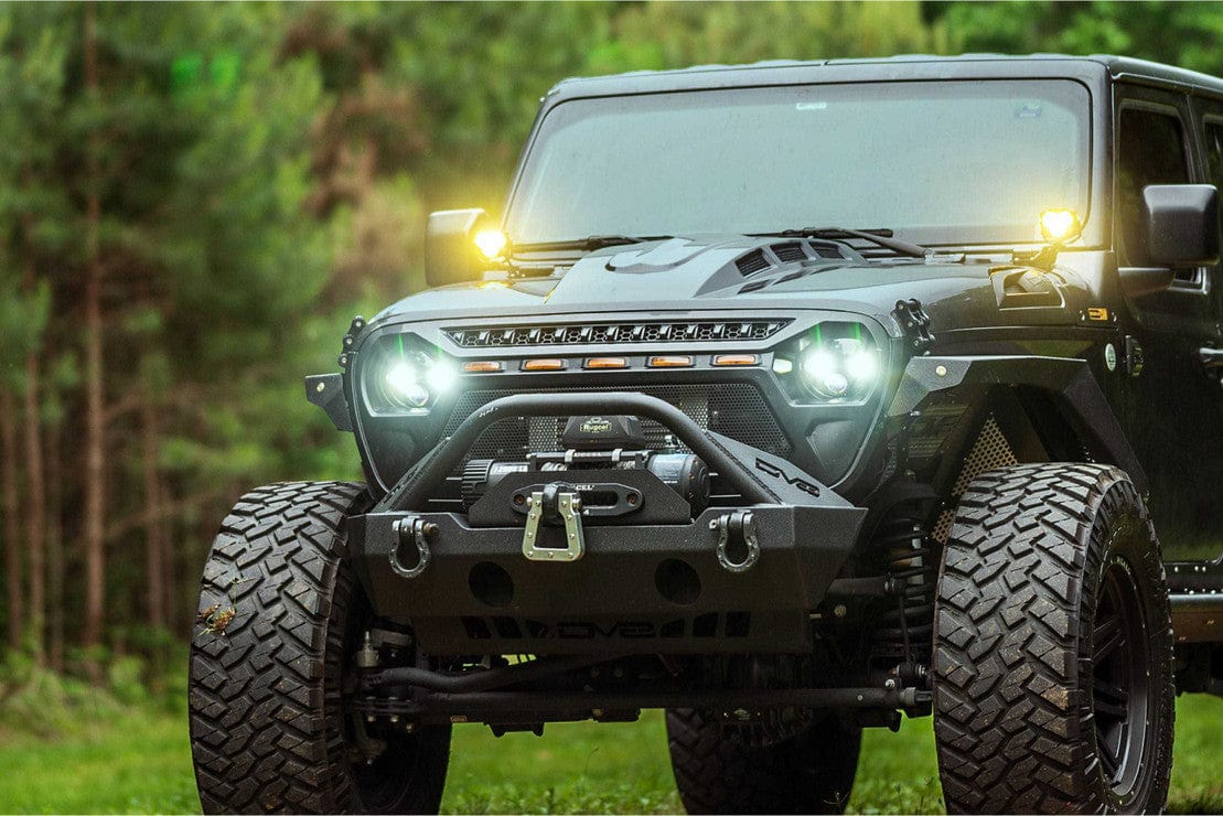 JEEP WRANGLER JL / GLADIATOR JT: SEALED7 HEADLIGHTS (2018 - 2024) – Custom Multicolor LED Lighting by RGB Halo Kits