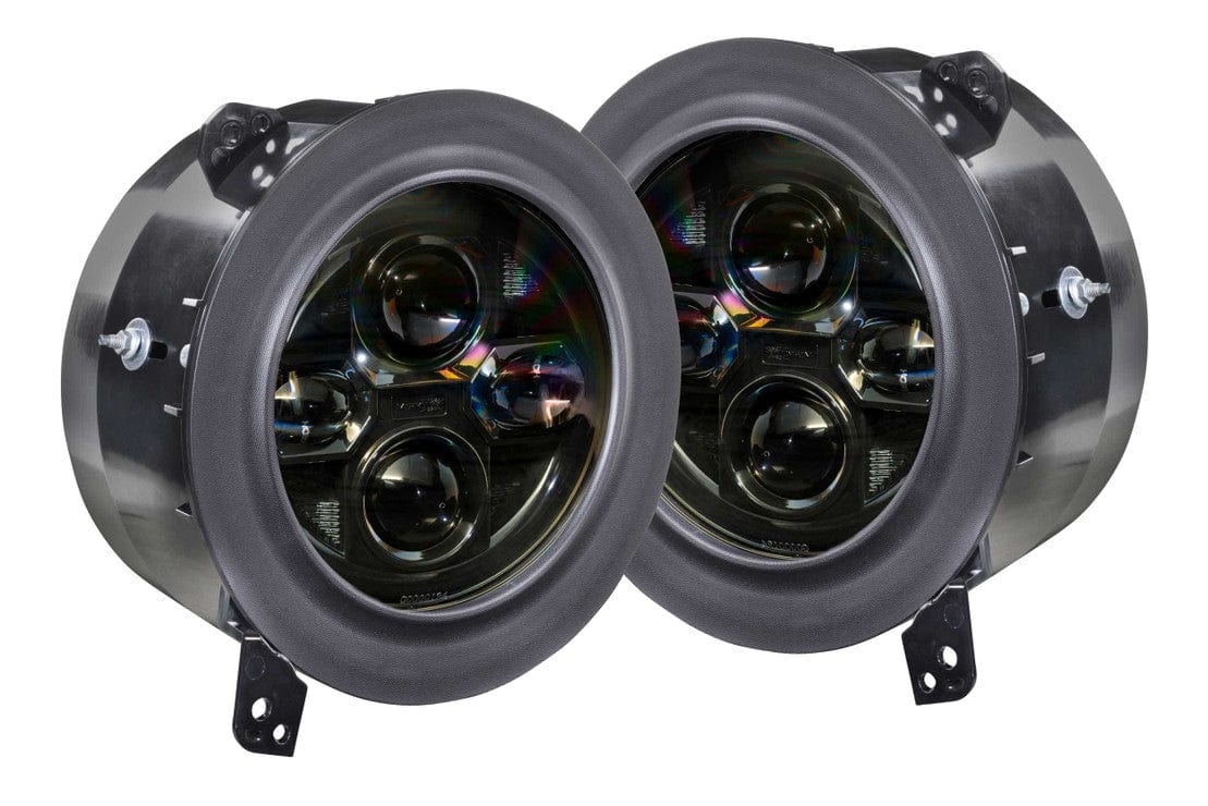 JEEP WRANGLER JL / GLADIATOR JT: SEALED7 HEADLIGHTS (2018 - 2024) – Custom Multicolor LED Lighting by RGB Halo Kits