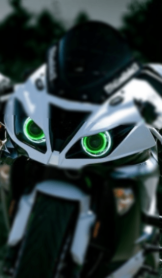 Kawasaki ZX-6R Multicolor Halo Kit (2009-2012) – Custom Multicolor LED Lighting by RGB Halo Kits