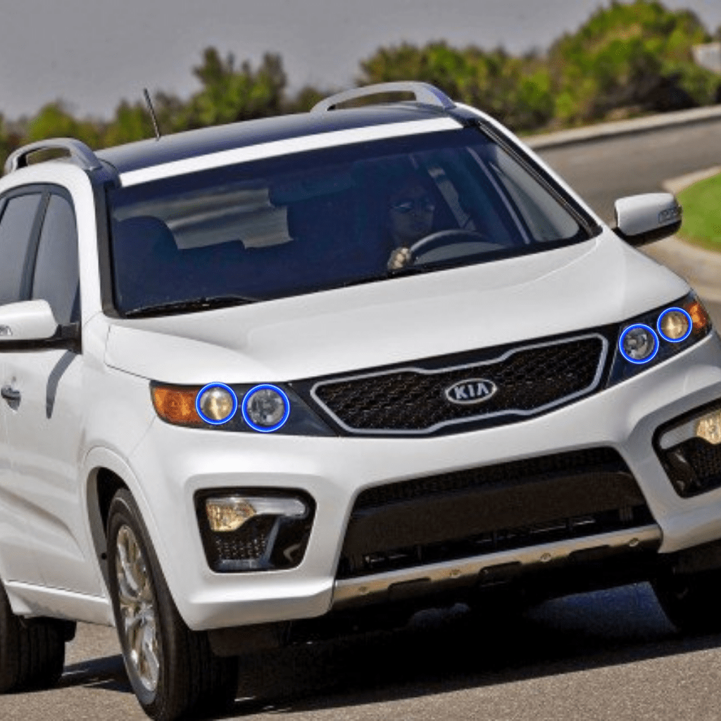 Kia Sorento Multicolor Halo Kit (2010-2013) – Custom Multicolor LED Lighting by RGB Halo Kits