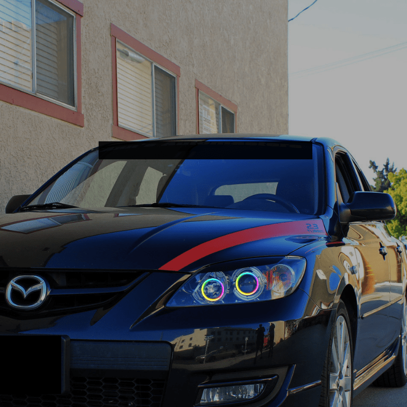 Mazda 3 Multicolor Halo Kit (2004-2009) – Custom Multicolor LED Lighting by RGB Halo Kits