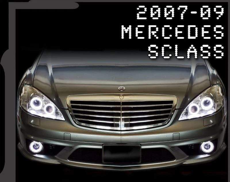 Mercedes S-Class Multicolor Halo Kit (2007-2009) – Custom Multicolor LED Lighting by RGB Halo Kits